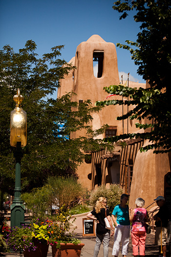 Santa Fe street scene